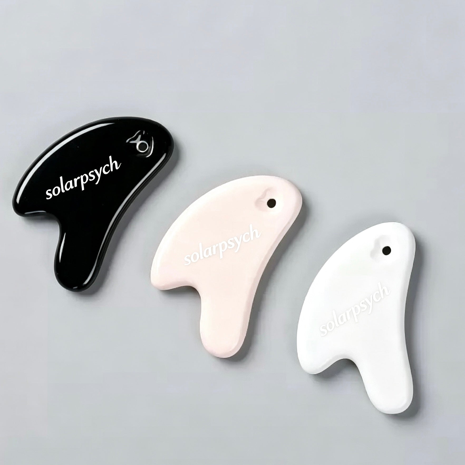 Solarpsych Ceramic Gua Sha Mystery Box | Minimalist Self-Care Blind Box