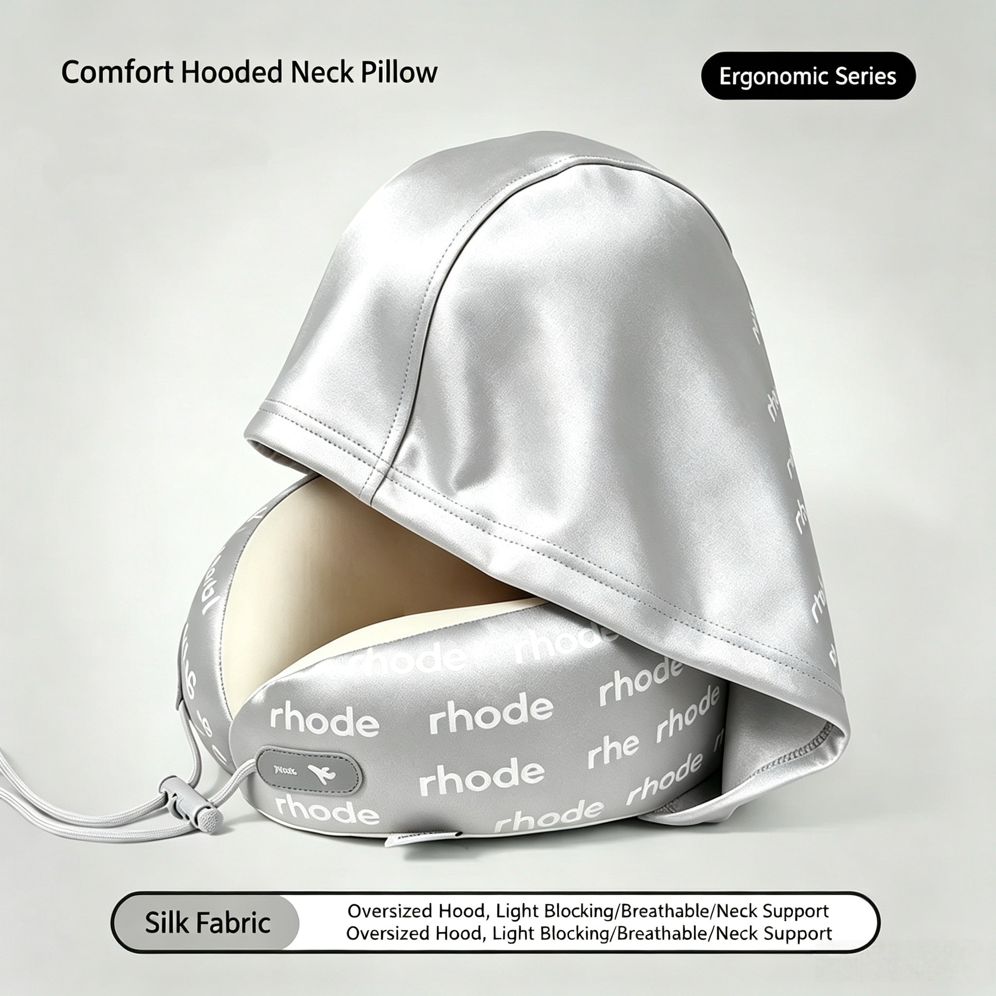 Solarpsych Hooded Travel Pillow | Rhode-Inspired Collab Version